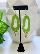 Load image into Gallery viewer, Irie Cowry Shell Dangles