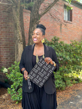 Load image into Gallery viewer, Ebony Batik Handcrafted Clutch