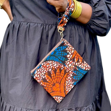 Load image into Gallery viewer, Ankara Mini Wristlet