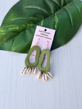Load image into Gallery viewer, Irie Cowry Shell Dangles