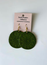 Load image into Gallery viewer, Mandala Fish Hook Statement Earring