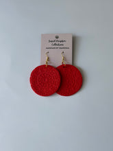 Load image into Gallery viewer, Mandala Fish Hook Statement Earring