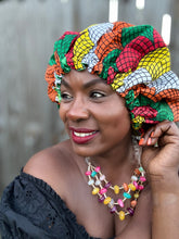 Load image into Gallery viewer, Jubilee Satin-Lined Bonnet