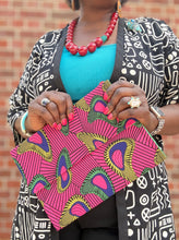 Load image into Gallery viewer, Soleil Ankara Clutch