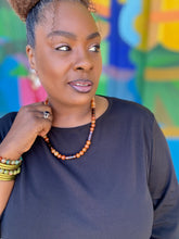Load image into Gallery viewer, Nubia Glass beaded Necklace
