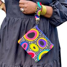 Load image into Gallery viewer, Ankara Mini Wristlet
