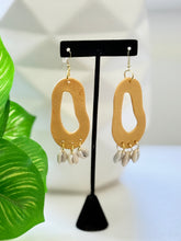 Load image into Gallery viewer, Irie Cowry Shell Dangles
