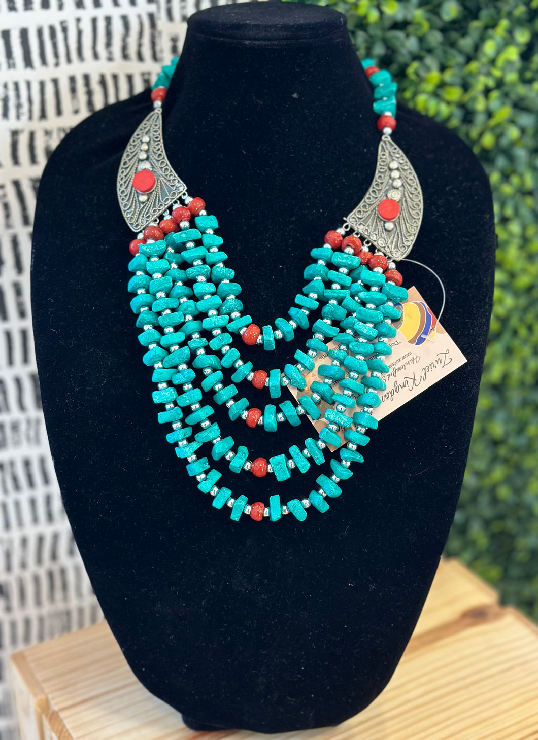 Handcrafted Beaded Necklace