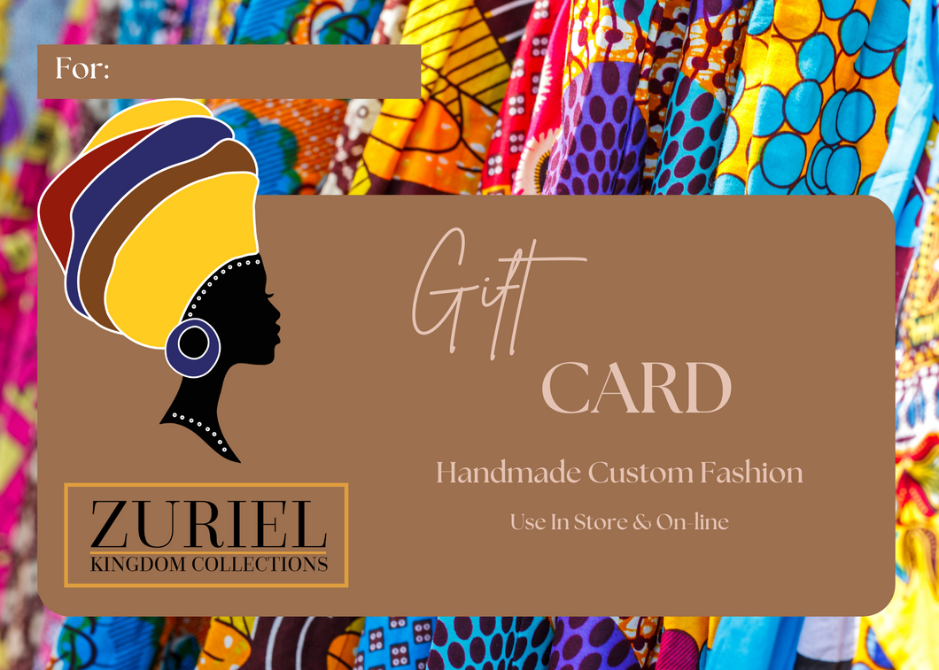 Zuriel Kingdom Collection Gift Cards