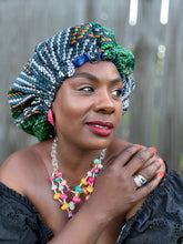 Load image into Gallery viewer, Zara Ankara Satan Lined Bonnet
