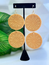 Load image into Gallery viewer, Large Mandala Statement Dangle
