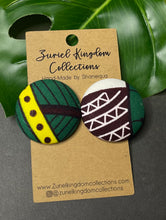 Load image into Gallery viewer, Every Day  Button Earrings
